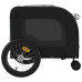 Remorcă Bicicletă Animale Companie Gri/Negru Textil Oxford/Fier