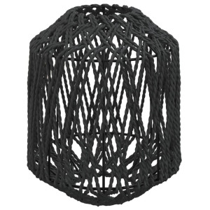 Abajur De Veioză, Negru, Ø23X28 Cm, Fier Și Hârtie