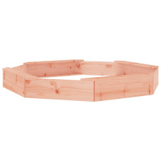 Cutie De Nisip Cu Scaune Octogonale, Lemn Masiv Douglas