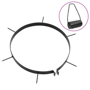 Cleme Pentru Aerator De Gazon 5 Buc Cu Țăruși Ø 30 Cm, Fier