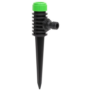 Aspersoare Rotative 6 Buc. Verde Și Negru 3X6X19,5 Cm Abs Și Pp