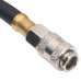 Furtun De Aer Hibrid, Negru, 0,6", 20 M, Cauciuc Și Pvc