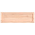 Blat De Baie, 100X30X(2-4) Cm, Lemn Masiv Netratat