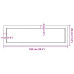Blat De Baie, 100X30X(2-4) Cm, Lemn Masiv Netratat