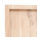 Blat De Baie, 100X30X(2-6) Cm, Lemn Masiv Netratat