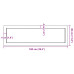 Blat De Baie, 100X30X(2-6) Cm, Lemn Masiv Netratat