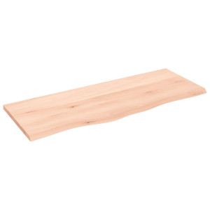 Blat De Baie, 100X40X2 Cm, Lemn Masiv Netratat