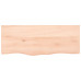 Blat De Baie, 100X40X2 Cm, Lemn Masiv Netratat