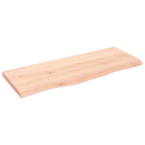 Blat De Baie, 100X40X(2-4) Cm, Lemn Masiv Netratat