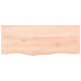 Blat De Baie, 100X40X(2-4) Cm, Lemn Masiv Netratat
