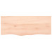 Blat De Baie, 100X40X(2-6) Cm, Lemn Masiv Netratat