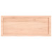 Blat De Baie, 100X40X(2-6) Cm, Lemn Masiv Netratat