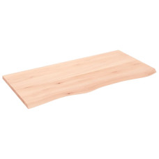 Blat De Baie, 100X50X2 Cm, Lemn Masiv Netratat
