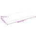 Blat De Baie, 100X50X(2-4) Cm, Lemn Masiv Netratat