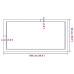 Blat De Baie, 100X50X(2-4) Cm, Lemn Masiv Netratat