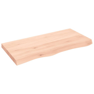 Blat De Baie, 100X50X(2-6) Cm, Lemn Masiv Netratat