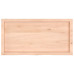 Blat De Baie, 100X50X(2-6) Cm, Lemn Masiv Netratat