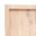 Blat De Baie, 100X50X(2-6) Cm, Lemn Masiv Netratat