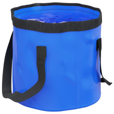 Găleți Pliabile, 2 Buc., Albastru, 20 L, Pvc