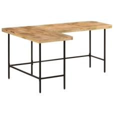 Birou 165X110X77 Cm Din Lemn Masiv De Mango Și Fier