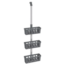 Raft Suspendat Pentru Duș 30X15X(67-105) Cm Aluminiu
