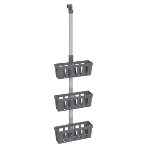Raft Suspendat Pentru Duș 30X15X(67-105) Cm Aluminiu