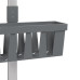 Raft Suspendat Pentru Duș 30X15X(67-105) Cm Aluminiu