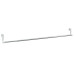 Șine Pentru Perdele 2 Buc, Alb Și Argintiu, 60-105 Cm, Aluminiu