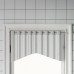 Șine Pentru Perdele 2 Buc, Alb Și Argintiu, 90-135 Cm, Aluminiu
