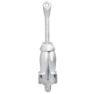 Ancoră Pliabilă Argintie 4 Kg, Fontă Galvanizată La Cald