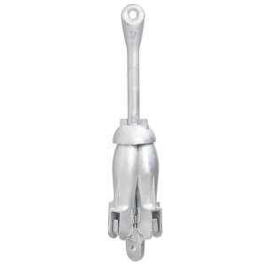 Ancoră Pliabilă Argintie 6 Kg, Fontă Galvanizată La Cald