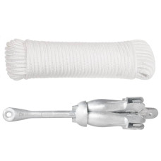 Ancoră Pliabilă Cu Funie, 8 Kg, Fontă Galvanizată La Cald