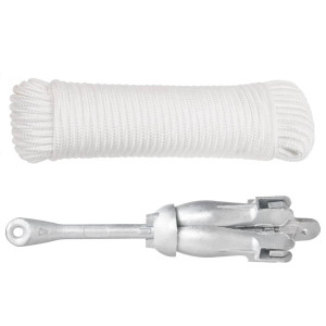 Ancoră Pliabilă Cu Funie, 8 Kg, Fontă Galvanizată La Cald