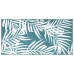 Covor De Exterior, Acvamarin/Alb, 80X150 Cm, Design Reversibil
