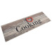 Covor De Bucătărie Lavabil Cooking, Gri, 60X180 Cm, Catifea
