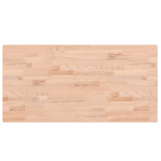 Blat De Baie, 100X50X2,5 Cm, Lemn Masiv De Fag