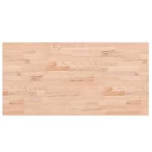 Blat De Baie, 100X50X2,5 Cm, Lemn Masiv De Fag