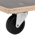 Cărucioare Transport 2 Buc Dreptunghiulare 50X35X11,5 Cm 250 Kg