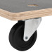 Cărucioare Transport 2 Buc Dreptunghiulare 80X55X11,5 Cm 250 Kg