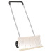 Lopată De Zăpadă Mâner Extensibil Argintiu 61 Cm Lamă Din Oțel