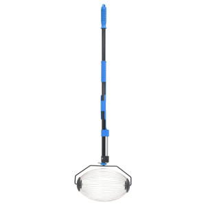 Dispozitiv De Colectare Nuci, Albastru, 127 Cm, Oțel