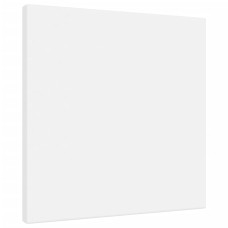 Pânze Întinse, 12 Buc., Alb, Țesătură Și Lemn Masiv Pin