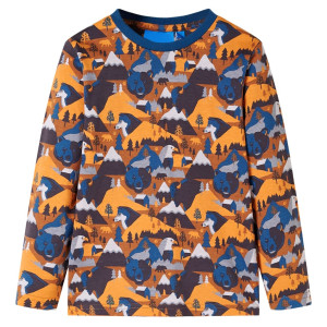 Pijamale De Copii Cu Mâneci Lungi Cognac 92