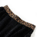 Fusta De Copii Cu Talie Leopard, Negru, 104