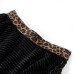 Fusta De Copii Cu Talie Tip Leopard, Negru, 128