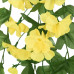 Ghirlande De Flori De Crăciun, 3 Buc., Galben, 85 Cm