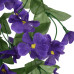Ghirlande De Flori De Crăciun, 3 Buc., Violet Închis, 250 Cm