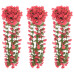 Ghirlande De Flori De Crăciun, 3 Buc., Roze, 85 Cm