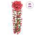 Ghirlande De Flori De Crăciun, 3 Buc., Roze, 85 Cm
