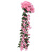 Ghirlande De Flori De Crăciun, 3 Buc., Roz, 85 Cm